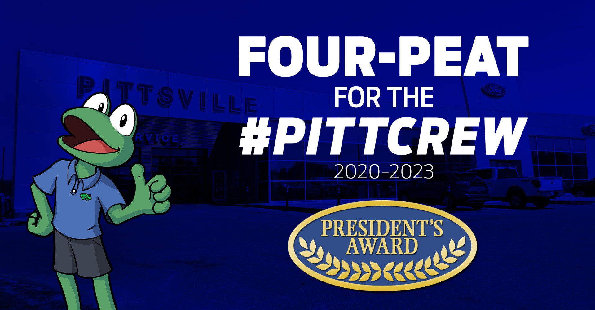 Pittsville Ford President's Award